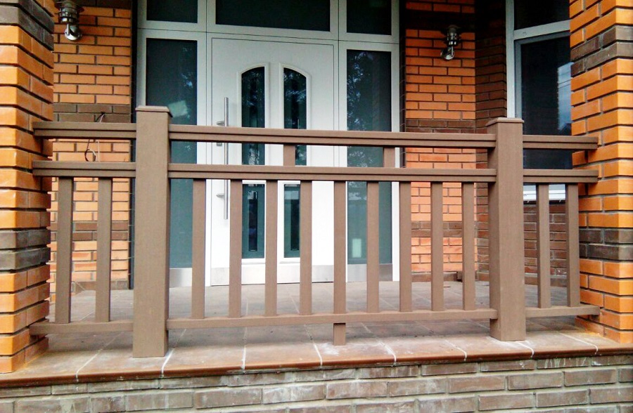 Ограждения ДПК Terrapol для террас балконов лестниц - Тик Киото
